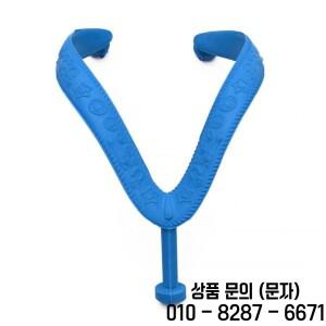 1쌍의 태국 스타일 통 샌들 교체용 스트랩 고무 내마모성 3점 클립 솔리드 컬러 플립플롭 액세서리