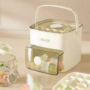 큐브 아이스 박스 얼음틀 위스키 아이스볼 뚜껑 보관통