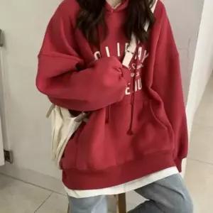 [라일리여성의류] Rly 홀리데이 라이트룩 데일리룩 후드탑스웨트셔츠