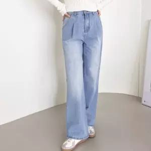 연청-L SW 데일리 와이드 워싱 팬츠 여성와이드청바지 와이드팬츠 와이드데님