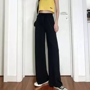 그레이 SW 와이드 여성와이드바지 롱팬츠 와이드팬츠 여자와이드팬츠 여름