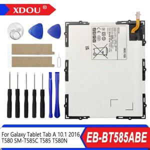 삼성 갤럭시 태블릿 탭 A 10.1 2016 T580 SM T585C T585 T580N 용 새 태블릿 EB BT585ABE 7300mAh 배터리