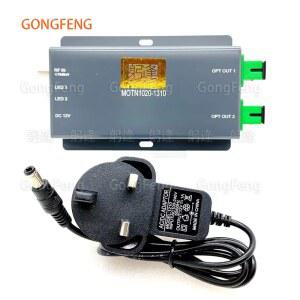 FTTH CATV 광 송신기 1310/1550nm AGC/ATT 광 전력 제어 47 1000MHz 대역폭 듀얼 포트 출력 10dBm 도매