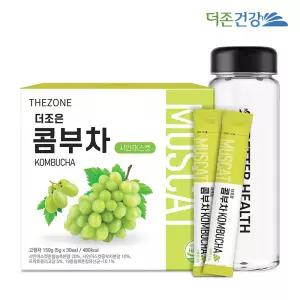 더존건강 더조은 콤부차 샤인머스켓 30포 1박스+전용보틀