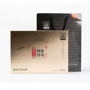 삼지원 금산인삼농협 6년근 홍삼 벌꿀정과 450g 쇼핑백포함 원산지:국산