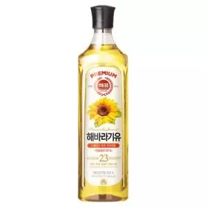 해바라기유 해바라기씨유 해표해바라기유 900ml 4개 .