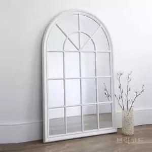 빈티지 창문거울 창문 프레임 거울 아치 벽걸이 창문형 소품 그림