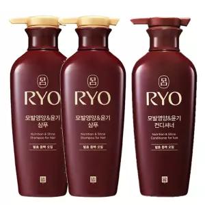 려 클래식 모발영양 샴푸 400ml 2개 + 컨디셔너 400ml 1개