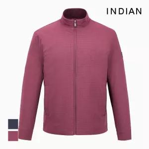 [INDIAN] 체크 라이너 레이어드 숏점퍼_MIECLXS1111