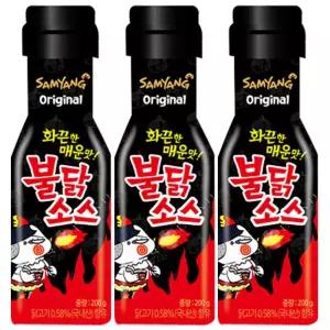 삼양 불닭소스 200g x 3개 / 매운맛소스 양념