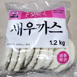 천일식품 새우까스 60g x20개 1.2KG 왕새우까스 수산