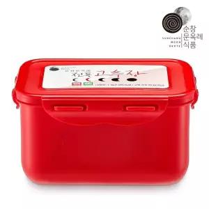 순창 문옥례 식품 브랜드관 기획 전통 찹쌀 고추장 2kg 밀폐용기