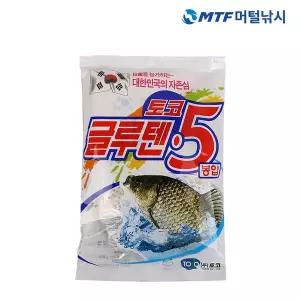 [아웃도어스/머털낚시]토코 글루텐 5 민물 낚시 떡밥 미끼