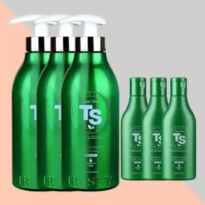 (2)TS 골드플러스 샴푸 500ml 3개+100ml 3개/기능성샴푸 여행용