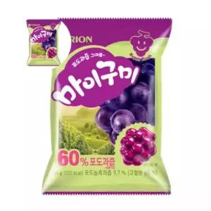 과일젤리 오리온제과 마이구미 포도 66g 20개