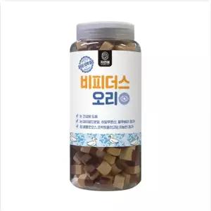 자연애 비피더스 연어트릿 (장+눈) 유산균 강아지간식 500g