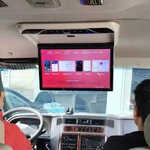 캠핑카 모니터 차박tv 차량용 LCD 디스플레이 고화질 카라반 차량 멀티미디어 스크린