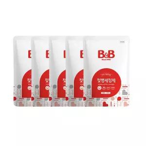 비앤비 젖병세정제 액상형 리필형 500ml -5개