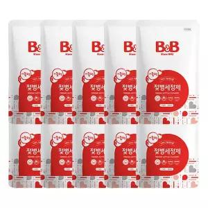비앤비 젖병세정제 거품형 리필형 400ml -10개
