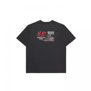 M.Nii x 랩12 LAB12 Retro Logo T-Shirts / Charcoal 2342047