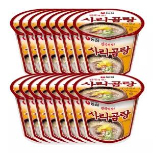 사리곰탕큰사발 111g 16개