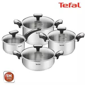 [테팔] 팬&냄비 IH 뉴이모션 4종세트 (편수 16cm + 양수 20cm + 24cm + 전골 24cm)
