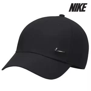 [나이키]나이키 모자 t8- FB5372-010  드라이 핏 클럽 언스트럭처 메탈 스우시 캡