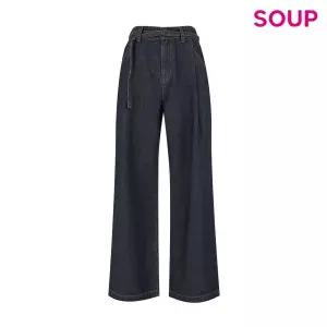 [롯데백화점]SOUP 와이드 원턱 데님팬츠(SC9DP32)