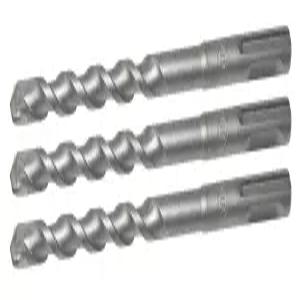 10mm x SDS 플러스 로터리 해머 비트 벽돌 돌 블록 콘크리트 3PCS(라운드 샹크)용 메이슨리 드릴 시멘트
