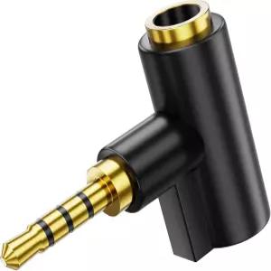 SinLoon 4.4mm 여성용 남성용 밸런스 오디오 어댑터 금 도금 플러그 HiFi DAP 헤드폰 앰프용 컨버터