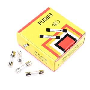 1000개 5×20mm 6x30mm 250V 유리 퓨즈 F0.5A 1A2A 3A 5A 8A 10A 20A 블로우