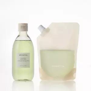 아로마티카 어웨이크닝 바디워시 300ML  리필 300ML 세트 쿨링 바디워시 클렌져 샤워 젤
