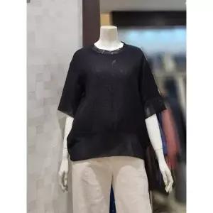 [벨라디터치] V1F2BL27 텐셀 쿨 블라우스스