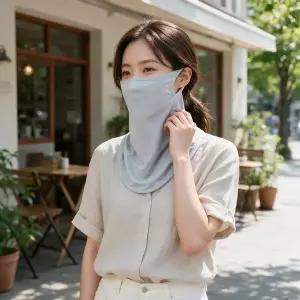 냉감 목토시 쿨마스크 여름 귀걸이형 스카프 라이딩 자전거 등산