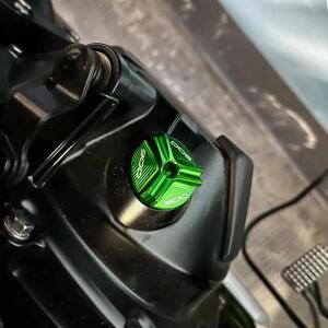 2025 가와사키 Z900 RS Z650 Z1000R Versys 바이크 오토바이 엔진 오일 필러 캡 플러그 커버