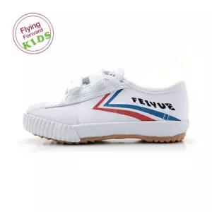 페이유에 [FEIYUE] [KIDS] FE LO KID / CLASSIC EZ WHITE BLUE RED / F30043TT - white