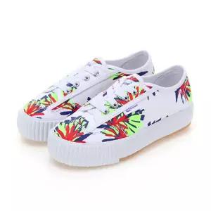 페이유에 [FEIYUE] [KIDS] CHILD PLATFORM TL / MULTI FLORAL / F30205C - white
