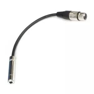 XLR 20cm TRS to 오디오케이블 OOmt446 연결기타케이블 음향잭 기타 일렉 전기 악기소품 음성 연주용