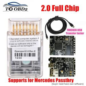 A+ Tactrix Openport 2.0 ECU 칩 튜닝 도구 벤츠 멀티 브랜드 자동차 용 메르세데스 풀 오픈 포트 플래시 o