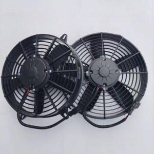 트럭 라디에이터 냉각팬 24V 12V 산업용 전동기 모터 굴착기