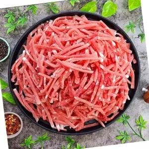 잡채유슬 국내산 돼지 후지 뒷다리 5mm채설기 5kg 캠핑고기