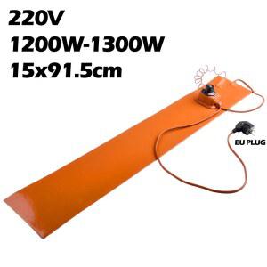 실리콘 히팅 패드 히터 온도조절기 220V 컨트롤러 전기 센서 기타 91 x 5cm 사이드 15cm 액세서리 벤딩 도구