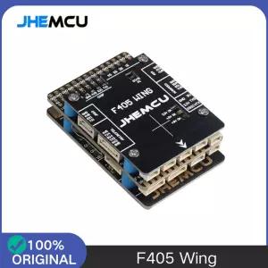 JHEMCU F405 윙 비행 컨트롤러 INAV용 내장형 바로 자이로 OSD 블랙박스 BEC RC 비행기 고정익 액세서리