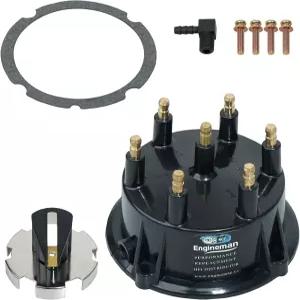 썬더볼트 IV/V HEI 점화 기능이 있는 4.3L V6 엔진용 분배기 캡 및 로터 키트 - 815407Q5 815407A2 18-5274
