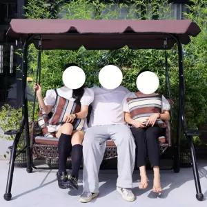 흔들의자 행잉체어 정원그네 야외그네 스윙 그네의자 벤치 테라스 방부목 발코니