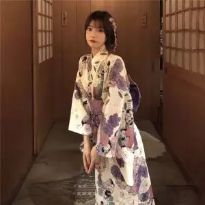 코스프레 의상 여성 일본 기모노 유카타 촬영용 전통복 여성용