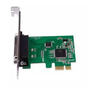 병렬 포트 DB25 LPT 프린터-PCI-E Express 카드 변환기 어댑터 Win7