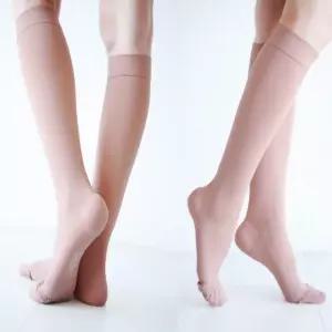 미국산 의료용 무릅형 압박스타킹 살색