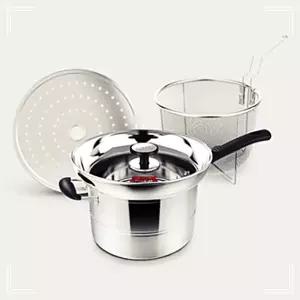 냄비 기 판 키친아트 찜 채반 국수 18cm