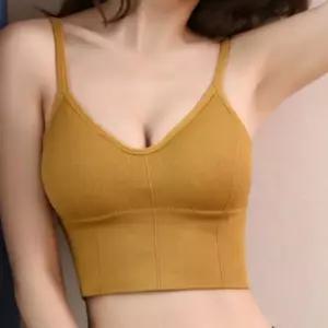 [민메이커] 캡내장나시 브라탑 끈나시 크롭 슬림 나시티 이너 민소매 노브라 탱크탑 노와이어 (당일출고)